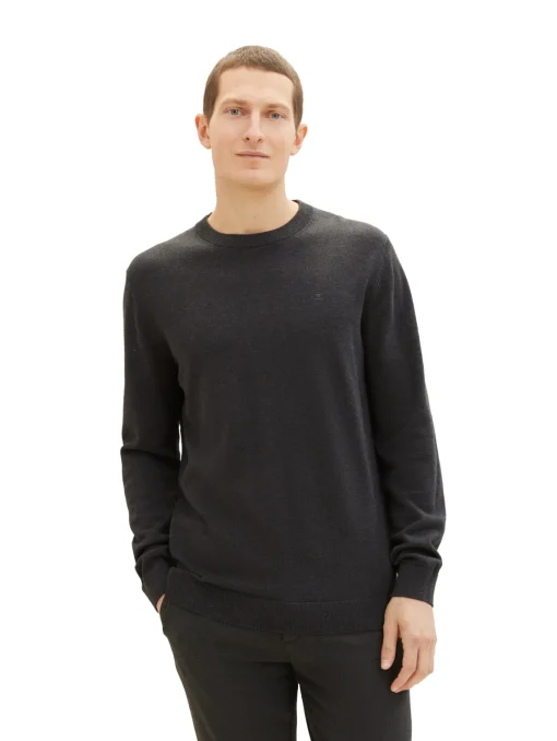 Herren Tom Tailor Basic Strickpullover