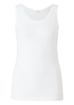 Damen s.Oliver Basic Top aus Jersey