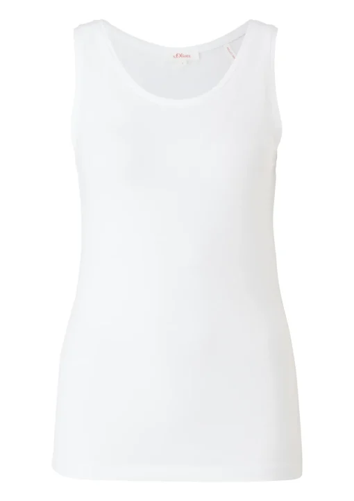 Damen s.Oliver Basic Top aus Jersey