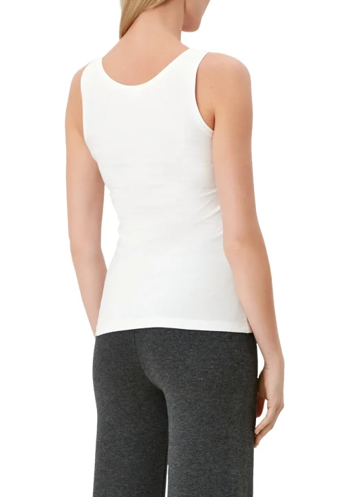 Damen s.Oliver Basic Top aus Jersey