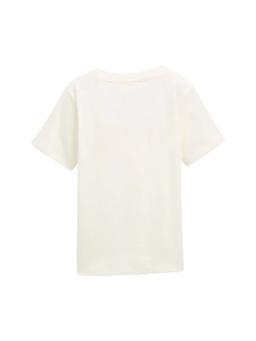 Kinder Tom Tailor Denim Basic T-Shirt mit Stickerei
