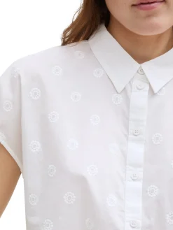 Damen Tom Tailor Denim Baumwoll Shirt