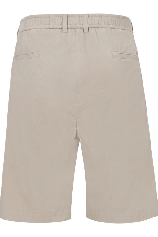 Herren Bugatti Baumwoll-Bermuda mit Bundfalte