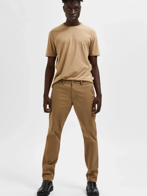Herren Selected Baumwoll-Chinos