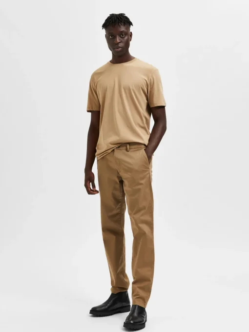 Herren Selected Baumwoll-Chinos