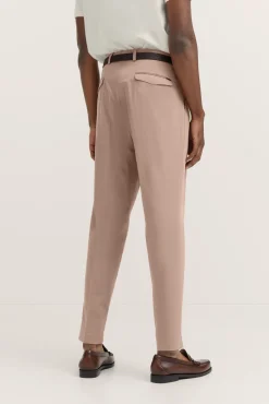 Herren Bugatti Baumwollhose mit Bundfalte