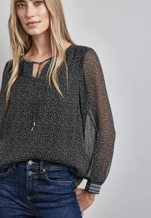 Damen Street One Bedruckte Chiffon-Bluse