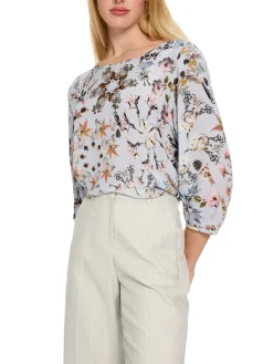 Damen Marc Cain Bedruckte Viskosebluse
