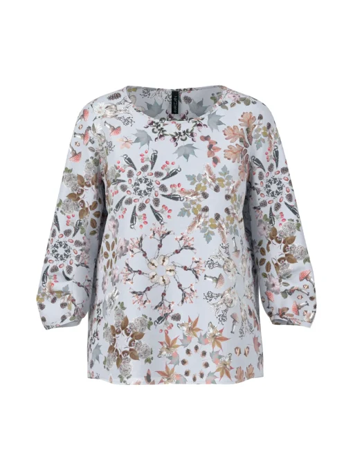 Damen Marc Cain Bedruckte Viskosebluse
