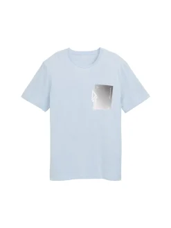 Herren Tom Tailor Denim Bedrucktes T-Shirt