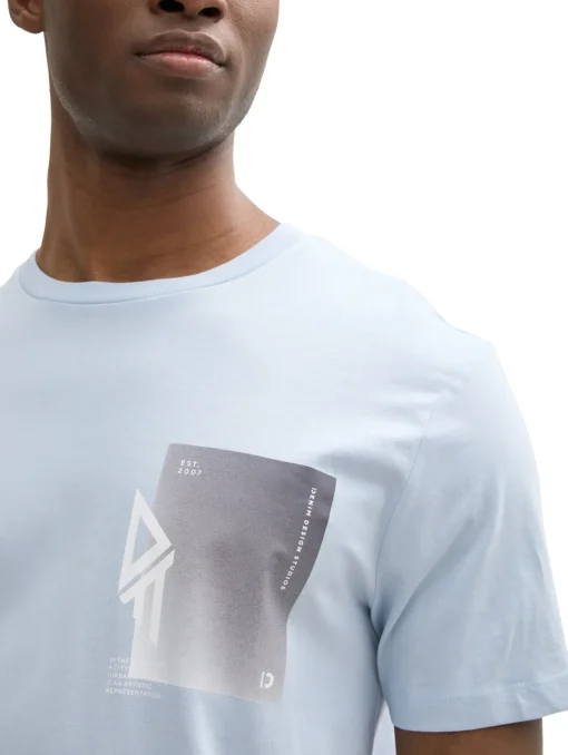 Herren Tom Tailor Denim Bedrucktes T-Shirt
