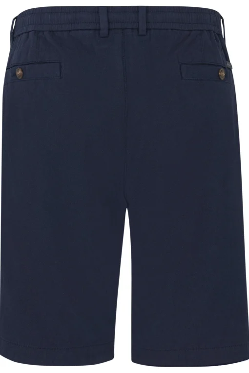 Herren Bugatti Bermuda mit Leinen und Kordelzug