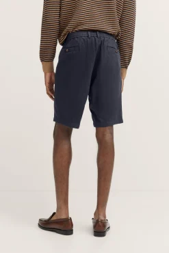 Herren Bugatti Bermuda mit Leinen und Kordelzug