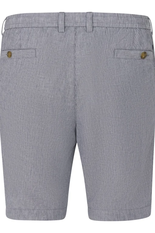 Herren Bugatti Bermuda mit Leinen und Kordelzug