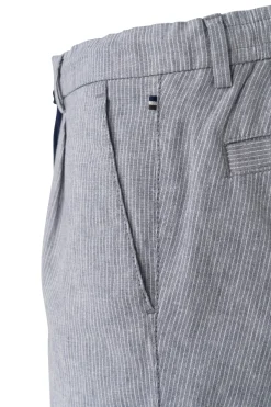 Herren Bugatti Bermuda mit Leinen und Kordelzug