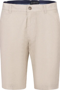 Herren Bugatti Bermuda mit Minimal-Druck