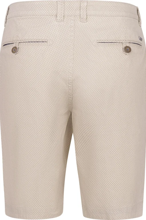 Herren Bugatti Bermuda mit Minimal-Druck