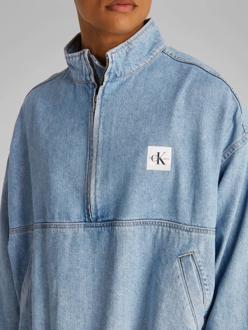 Herren Calvin Klein Jeans Überzieh Denim Jacke