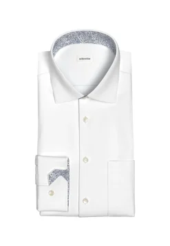 Herren Seidensticker Bügelfreies Twill Business Hemd
