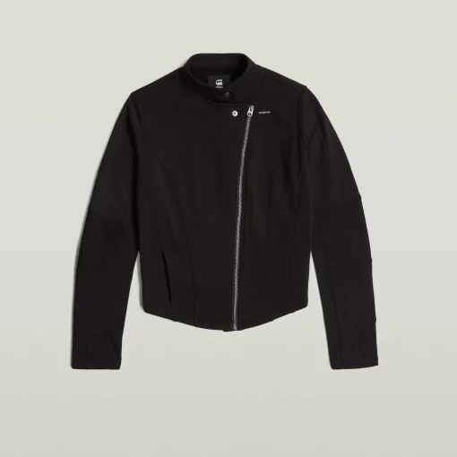 Damen G-Star Biker Slim Sweatjacke
