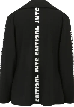 Damen Doris Streich Blazer aus Sweatware mit Motiven