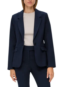 Damen s.Oliver BLACK LABEL Blazer aus Viskosemix