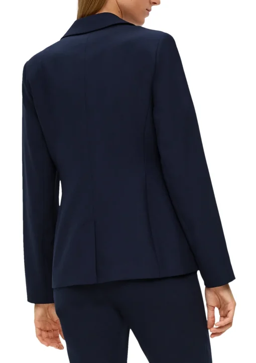 Damen s.Oliver BLACK LABEL Blazer aus Viskosemix