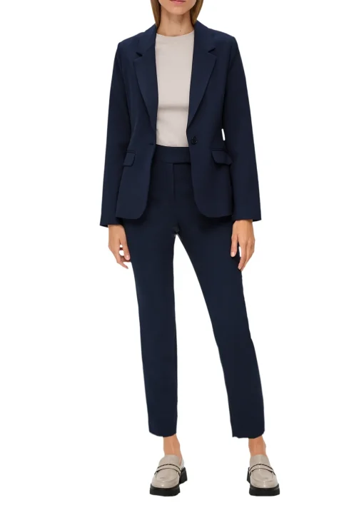 Damen s.Oliver BLACK LABEL Blazer aus Viskosemix