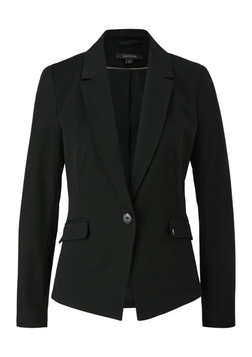 Damen Comma Blazer aus Viskosemix