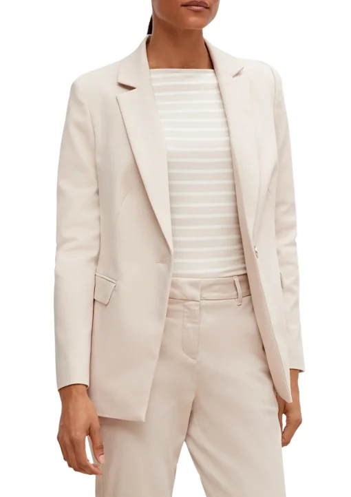 Damen Comma Blazer in tailliertem Schnitt