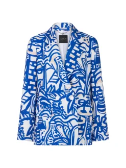 Damen Marc Cain Blazer mit Allover-Muster