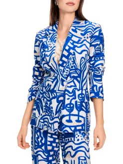 Damen Marc Cain Blazer mit Allover-Muster