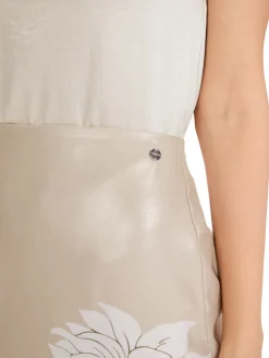 Damen Marc Cain Bleistiftrock mit floralem Dessin