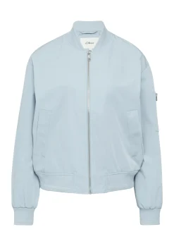 Damen s.Oliver Blouson im Relaxed Fit mit Rippbündchen