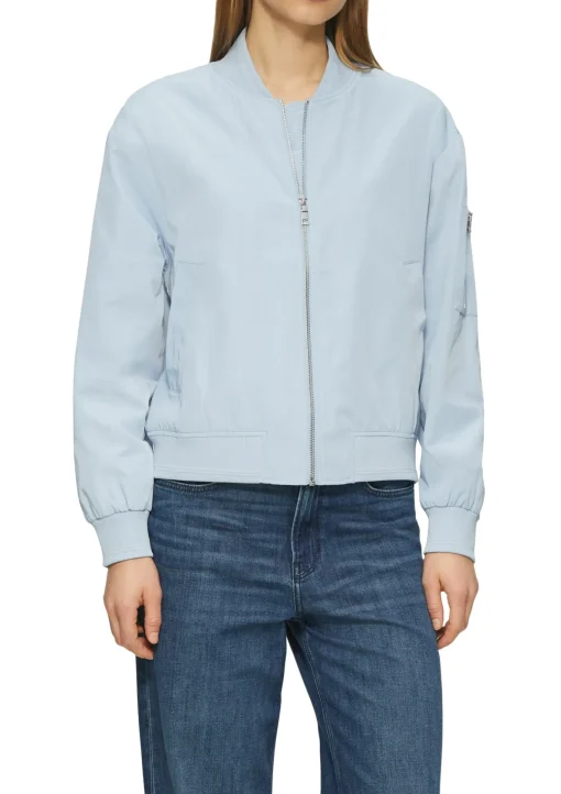 Damen s.Oliver Blouson im Relaxed Fit mit Rippbündchen