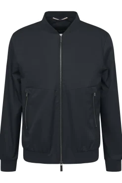 Herren Bugatti Blouson mit Collagekragen