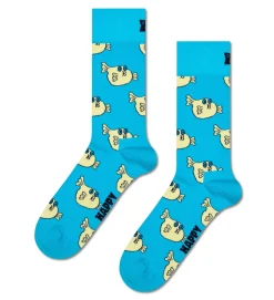 Damen Happy Socks Blowfish Sock