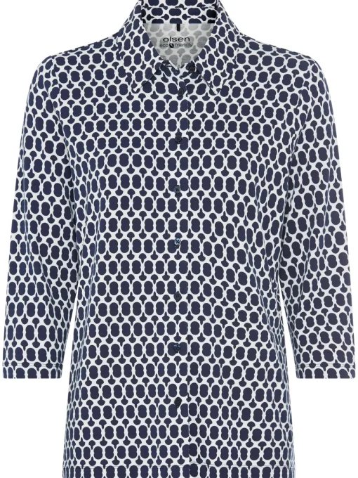 Damen Olsen Bluse