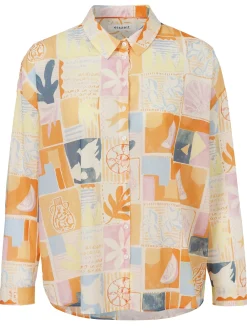 Damen Eiszeit Bluse