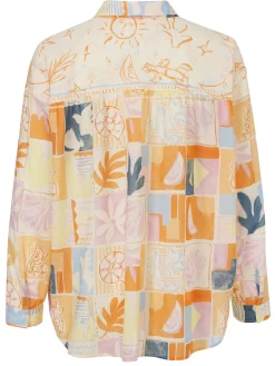 Damen Eiszeit Bluse