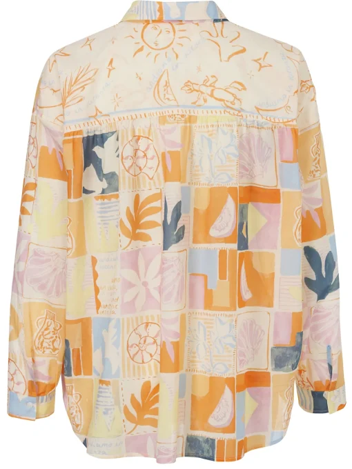 Damen Eiszeit Bluse