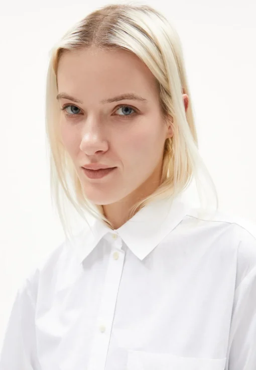 Damen armedangels Bluse aus Bio-Baumwolle MAALGAA