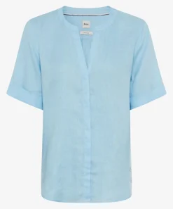 Damen Brax Bluse aus reinem Leinen