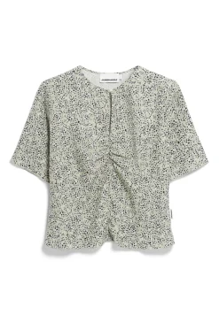 Damen armedangels Bluse aus TENCEL™ Lyocell EWANIAA WATERDROP