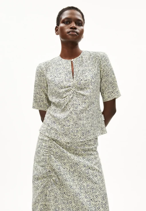 Damen armedangels Bluse aus TENCEL™ Lyocell EWANIAA WATERDROP