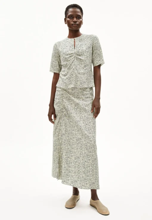 Damen armedangels Bluse aus TENCEL™ Lyocell EWANIAA WATERDROP