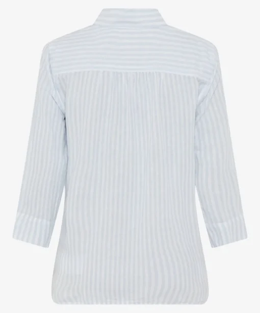 Damen Brax Bluse im Leinen-Baumwoll-Mix