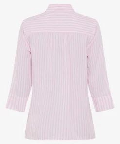 Damen Brax Bluse im Leinen-Baumwoll-Mix