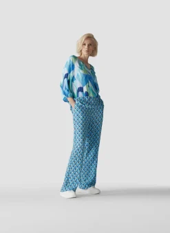Damen Lecomte Bluse im Mustermix