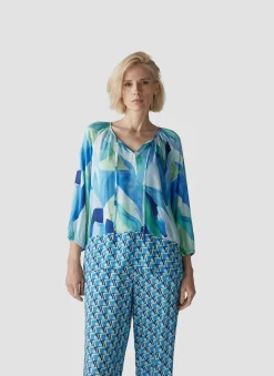Damen Lecomte Bluse im Mustermix